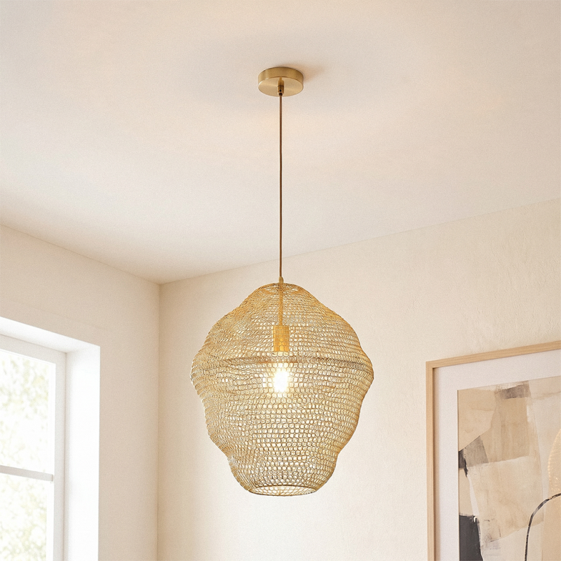 Design lampa wisząca złota, Sep Design lampa wisząca złota, Sep