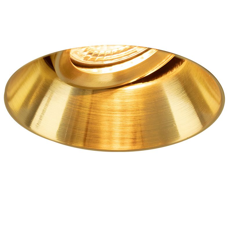 Aluminiowa oprawa sufitowa wpuszczana trimless mosiądz, Sanaz Aluminiowa oprawa sufitowa wpuszczana trimless mosiądz, Sanaz