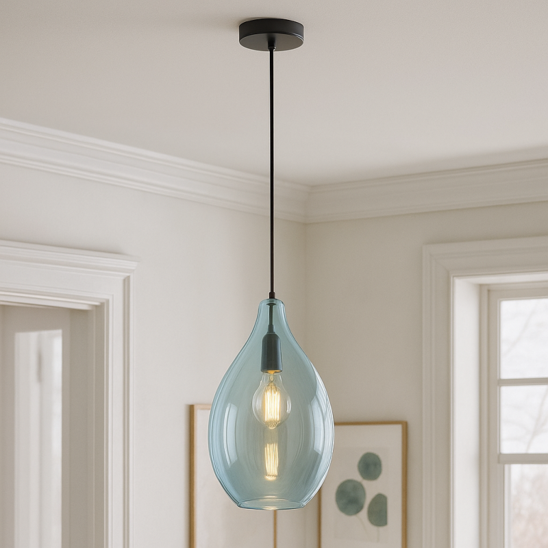 Design lampa wisząca niebieska, Cees Design lampa wisząca niebieska, Cees