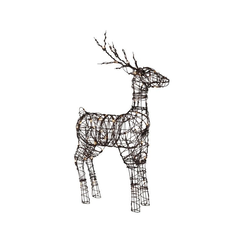 Renifer bożonarodzeniowy z 64 diodami LED do użytku na zewnątrz Renifer bożonarodzeniowy z 64 diodami LED do użytku na zewnątrz