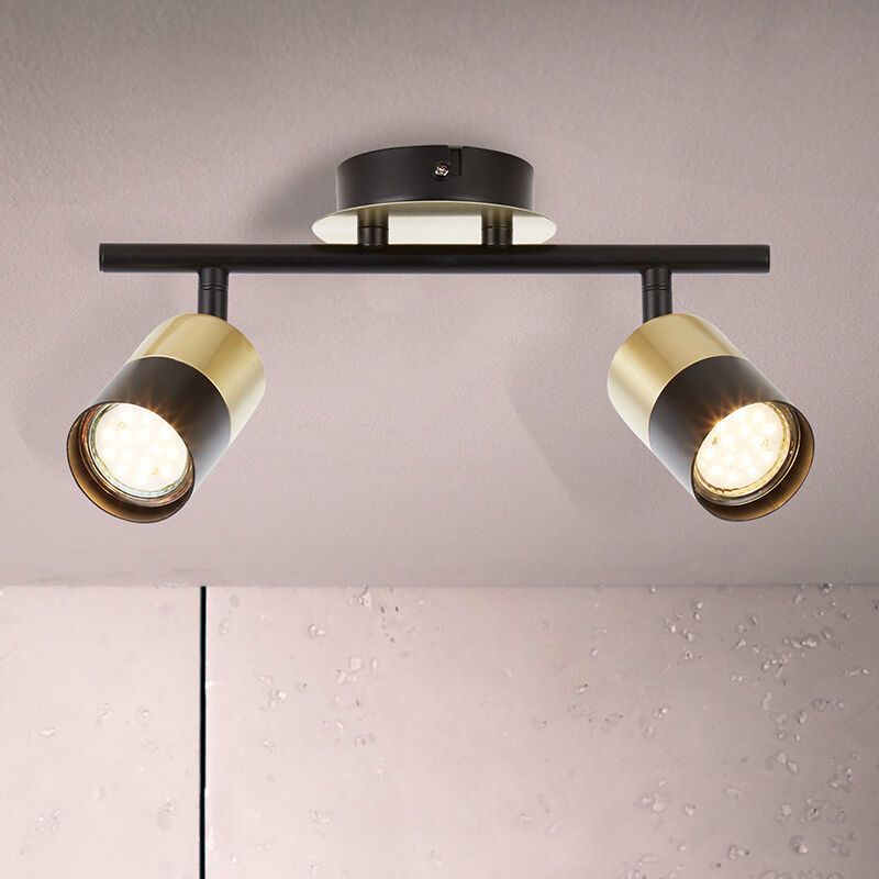 Nowoczesna lampa sufitowa mosiądz, Cato Nowoczesna lampa sufitowa mosiądz, Cato