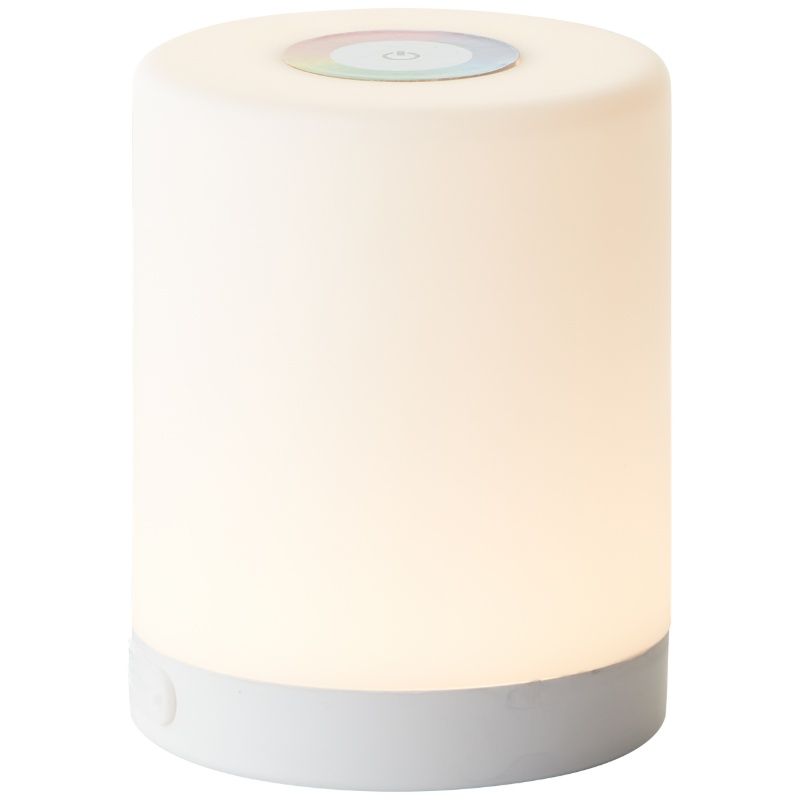 Nowoczesna lampa stołowa ogrodowa biała, Maezon, 1W, RGBW LED, IP44, z dotykowy ściemniacz Nowoczesna lampa stołowa ogrodowa biała, Maezon, 1W, RGBW LED, IP44, z dotykowy ściemniacz