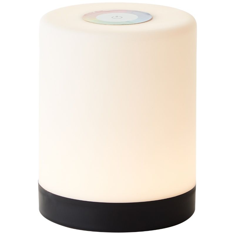 Nowoczesna lampa stołowa ogrodowa czarna, Maezon, 1W, RGBW LED, IP44, z dotykowy ściemniacz Nowoczesna lampa stołowa ogrodowa czarna, Maezon, 1W, RGBW LED, IP44, z dotykowy ściemniacz