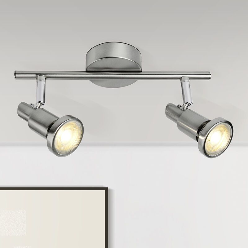 Metalowy spot sufitowy chromowany, Robel, 7W, 3000K LED Metalowy spot sufitowy chromowany, Robel, 7W, 3000K LED