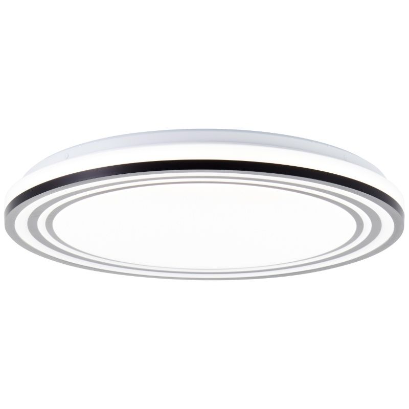 Nowoczesna lampa sufitowa czarna, Merlijn, 36W, white switch LED, z pilot Nowoczesna lampa sufitowa czarna, Merlijn, 36W, white switch LED, z pilot