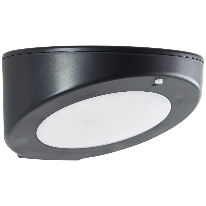 Nowoczesny kinkiet solarny zewnętrzny czarny, Winesh, 3W, 4000K LED, IP44