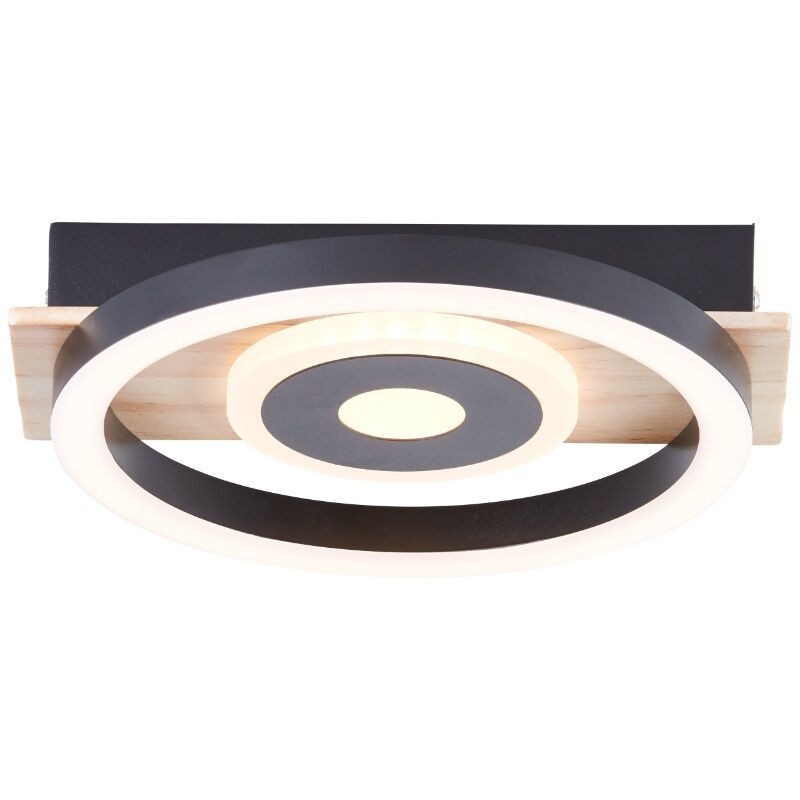 Design plafon sufitowy brązowy, Konrad, 9W, 3000K LED