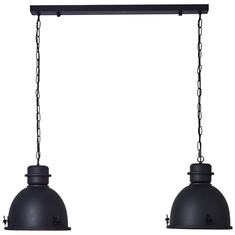 Industrialna lampa wisząca czarna, Senna Industrialna lampa wisząca czarna, Senna