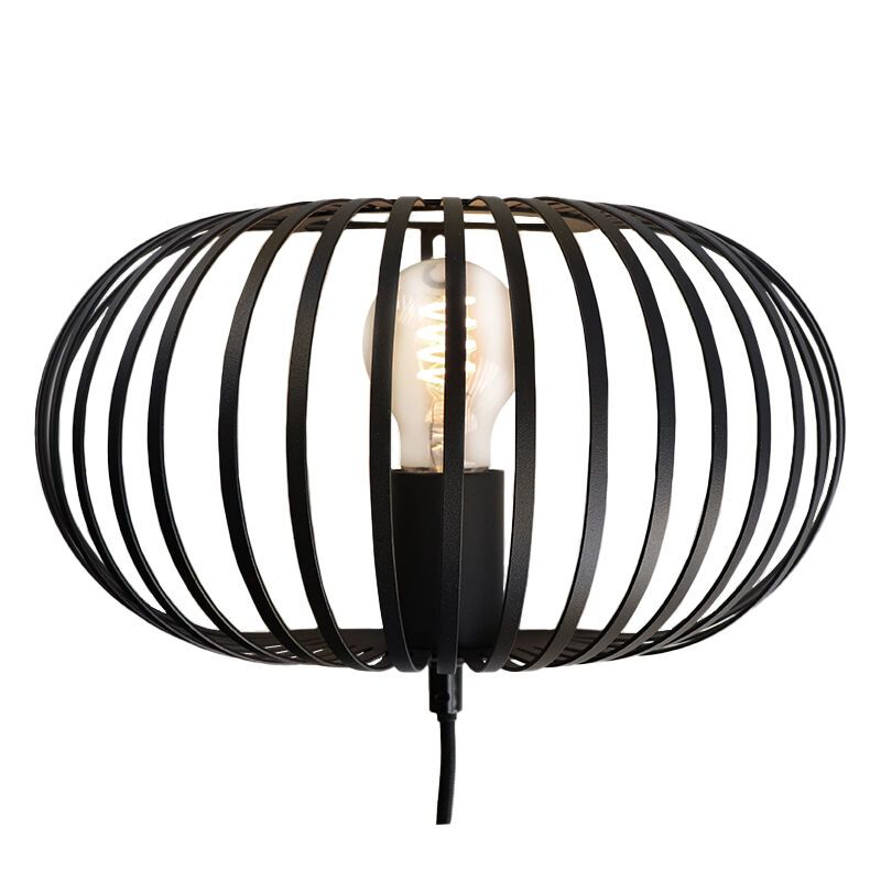 Industrialny kinkiet czarny, Lieve Industrialny kinkiet czarny, Lieve