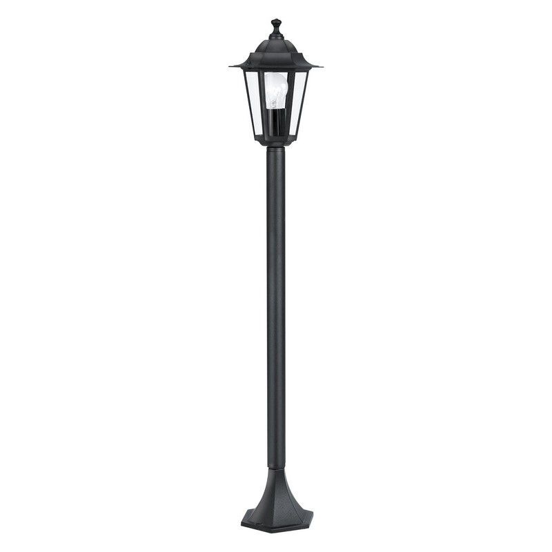 Aluminiowa klasyczna lampa zewnętrzna czarna, Alieke, IP44 Aluminiowa klasyczna lampa zewnętrzna czarna, Alieke, IP44