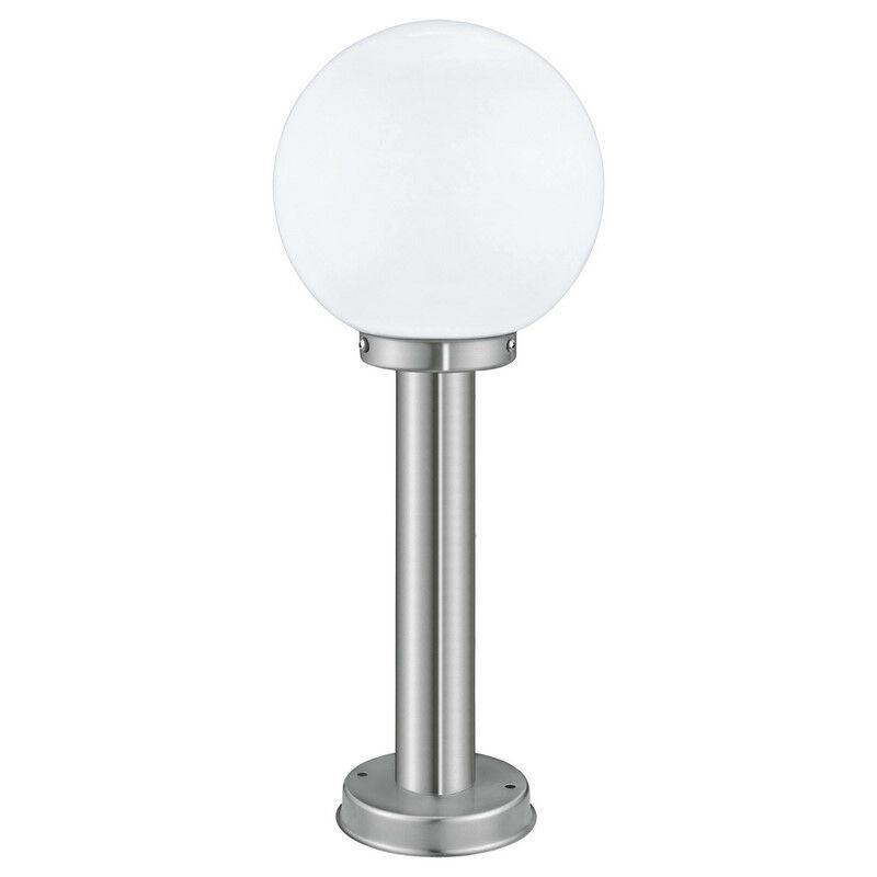 Stal Nierdzewna lampa zewnętrzna srebrna, Baukje, IP44 Stal Nierdzewna lampa zewnętrzna srebrna, Baukje, IP44