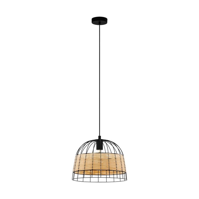 Rattanowa lampa wisząca brązowa, Guillaume Rattanowa lampa wisząca brązowa, Guillaume