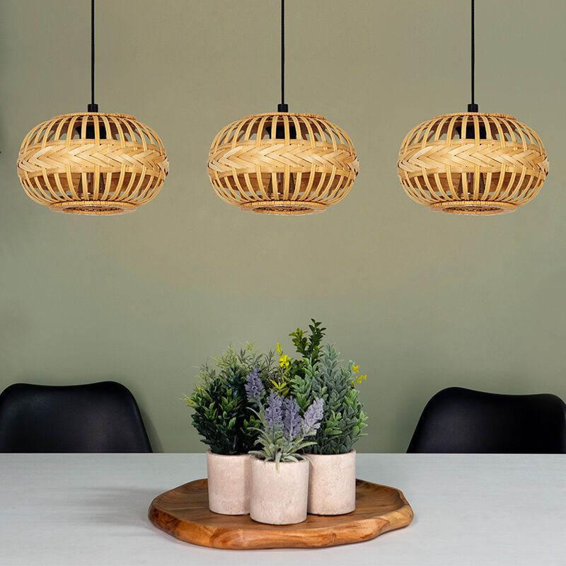 Metalowa rustykalna lampa wisząca brązowa, Firenze