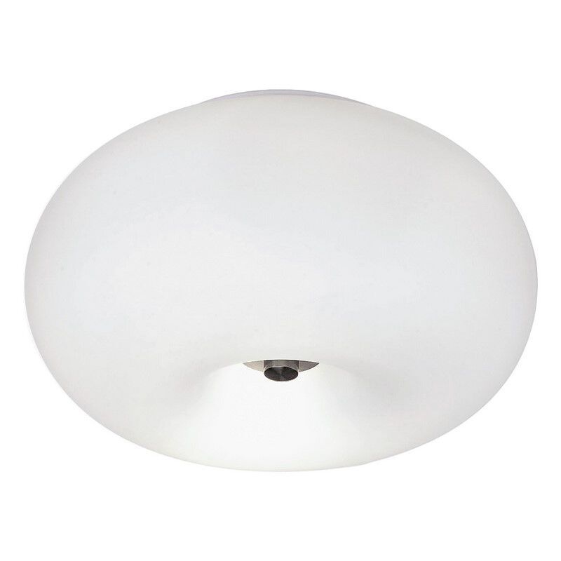 Szklany design plafon sufitowy niklowy, Skyler Szklany design plafon sufitowy niklowy, Skyler