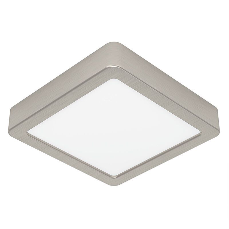Plastikowy plafon sufitowy niklowy, Geraldo, 11W, 3000K LED Plastikowy plafon sufitowy niklowy, Geraldo, 11W, 3000K LED