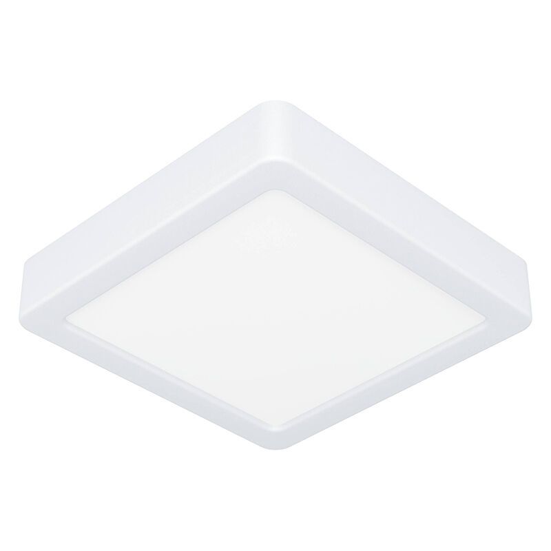 Plastikowa lampa łazienkowa sufitowa biała, Geraldo, 11W, 3000K LED, IP44