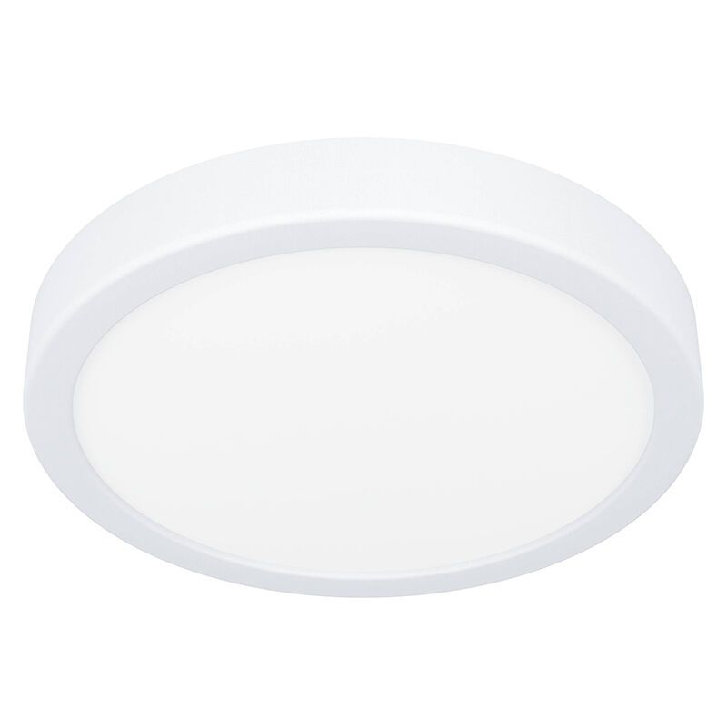 Plastikowa lampa łazienkowa sufitowa biała, Geraldo, 17W, 3000K LED, IP44