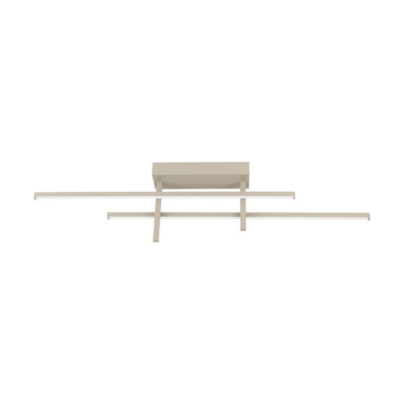 Plastikowa nowoczesna lampa sufitowa brązowa, Thera, 20W, 3000K LED