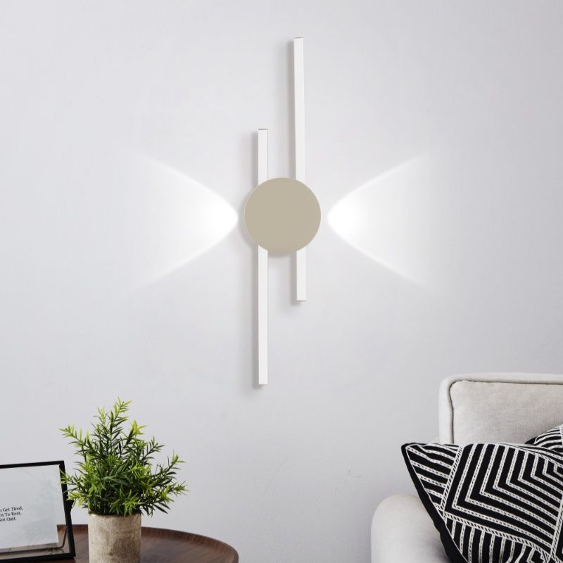 Aluminiowy design kinkiet brązowy, Vixa, 20W, 3000K LED Aluminiowy design kinkiet brązowy, Vixa, 20W, 3000K LED