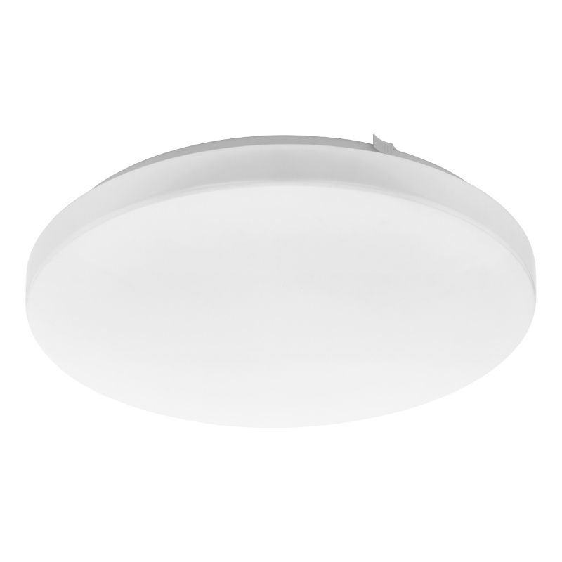 Plastikowa nowoczesna inteligentna lampa sufitowa biała, Eloise, 12W, RGBW LED