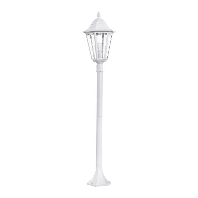Aluminiowa klasyczna lampa zewnętrzna biała, Leanna, IP44