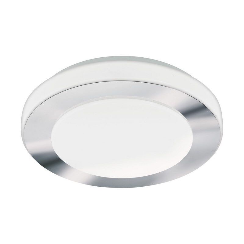 Plastikowa lampa sufitowa chromowana, Amina, 11W, 3000K LED, IP44