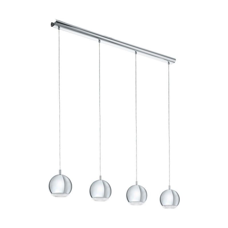 Plastikowa design lampa wisząca chromowana, Ayse Plastikowa design lampa wisząca chromowana, Ayse
