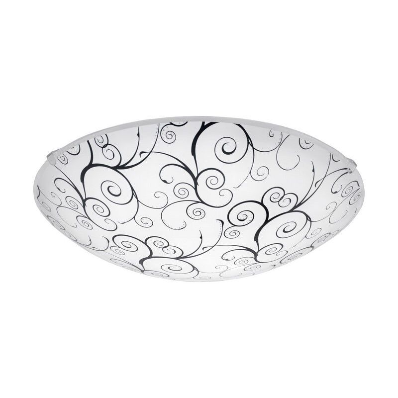 Szklana lampa sufitowa biała, Bennet, 11W, 3000K LED