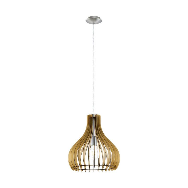 Drewniana lampa wisząca rustykalna, Betsy Drewniana lampa wisząca rustykalna, Betsy