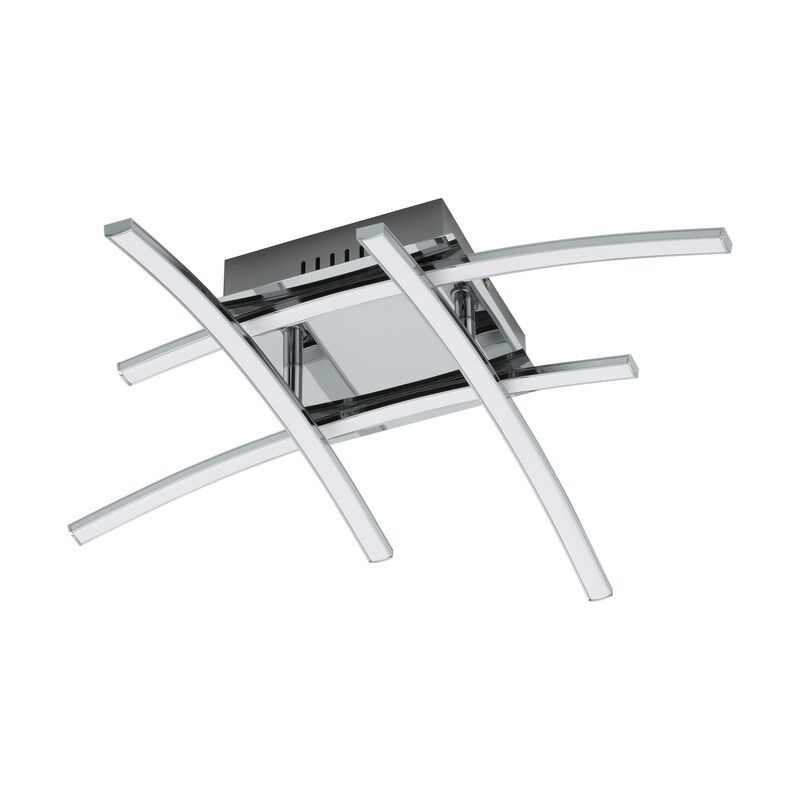 Aluminiowy nowoczesny plafon sufitowy chromowany, Josua, 5W, 3000K LED Aluminiowy nowoczesny plafon sufitowy chromowany, Josua, 5W, 3000K LED