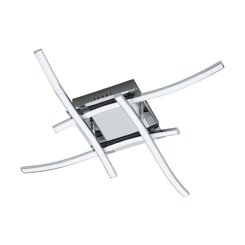 Aluminiowy nowoczesny plafon sufitowy chromowany, Yorian, 5W, 3000K LED Aluminiowy nowoczesny plafon sufitowy chromowany, Yorian, 5W, 3000K LED