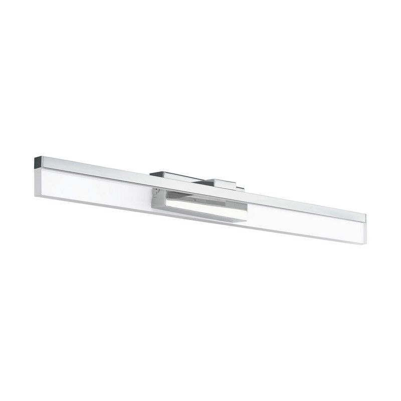 Aluminiowy nowoczesny kinkiet chromowany, Michelle, 10W, 3000K LED, IP44 Aluminiowy nowoczesny kinkiet chromowany, Michelle, 10W, 3000K LED, IP44