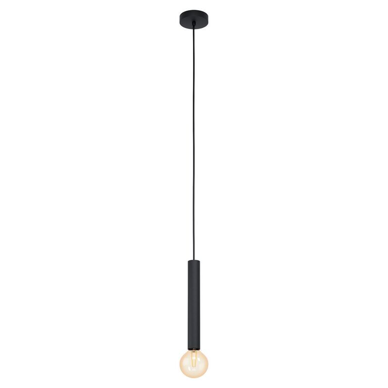 Metalowa lampa wisząca czarna, Nicholas