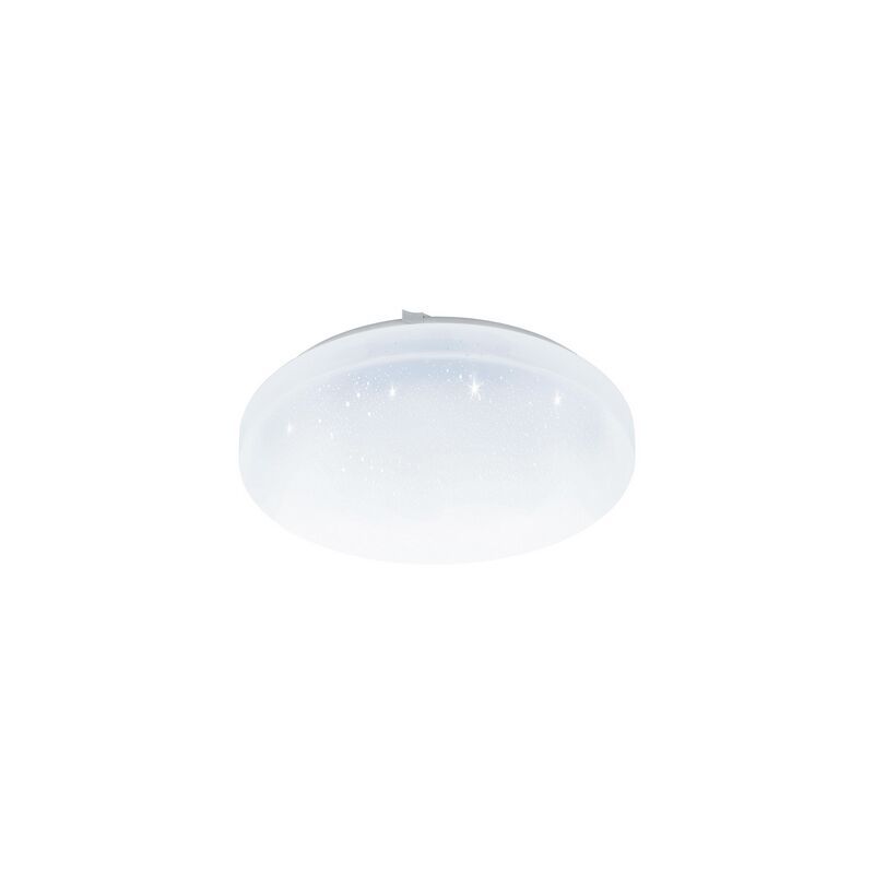 Stalowy plafon sufitowy biały, Eloise, 12W, regulowany kolor LED, IP44