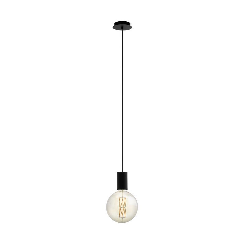Stalowa lampa wisząca czarna, Samed Stalowa lampa wisząca czarna, Samed