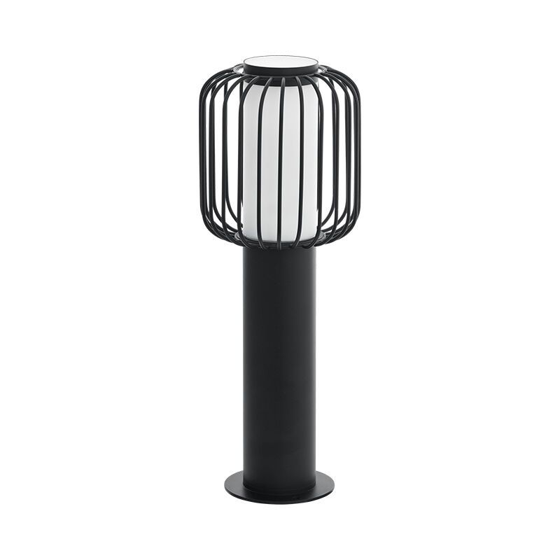 Stalowa nowoczesna lampa zewnętrzna czarna, Latife, IP44 Stalowa nowoczesna lampa zewnętrzna czarna, Latife, IP44