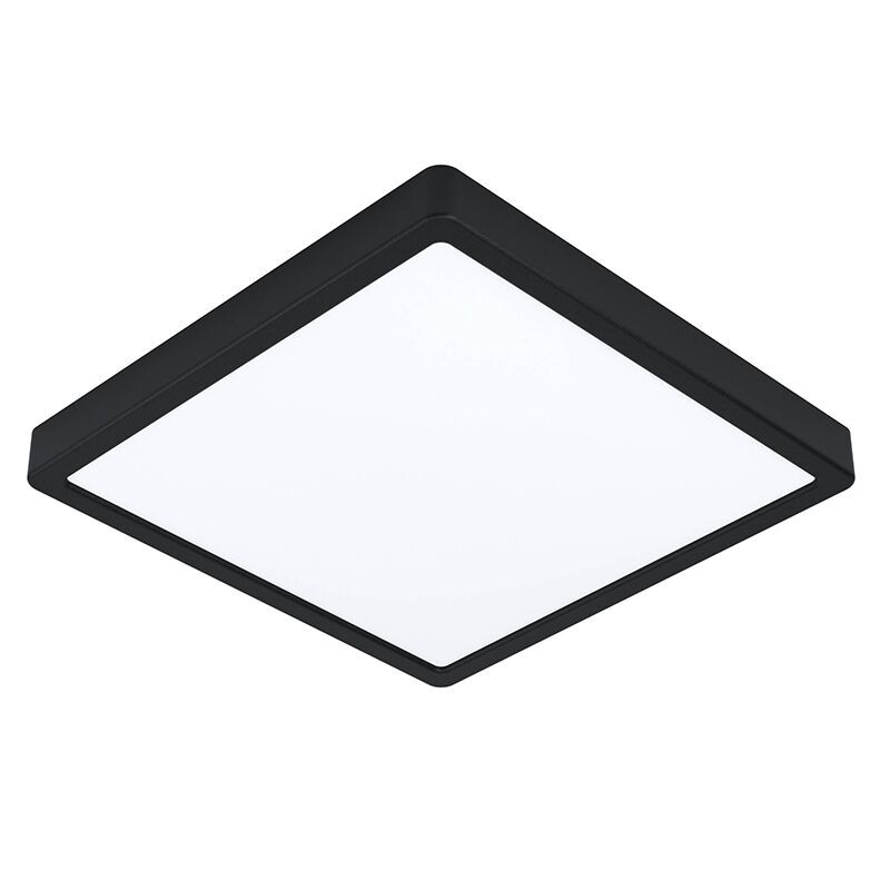 Plastikowa inteligentna lampa sufitowa biała, Geraldo, 19,5W, regulowana ciepła do zimnej bieli LED, IP44