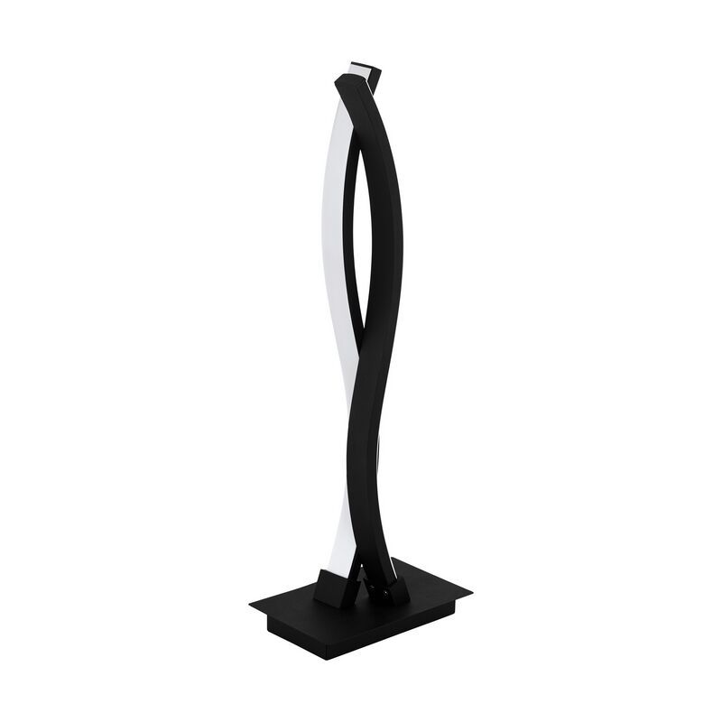 Aluminiowa nowoczesna lampa stołowa czarna, Arantxa, 10W, 3000K LED, z przełącznik Aluminiowa nowoczesna lampa stołowa czarna, Arantxa, 10W, 3000K LED, z przełącznik