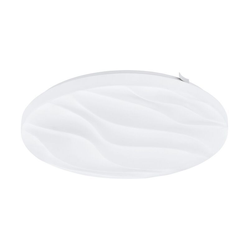 Stalowy plafon sufitowy biały, Aniel, 17W, 3000K LED