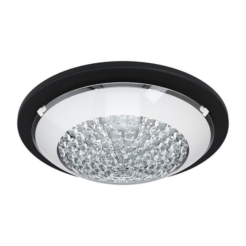 Stalowy plafon sufitowy czarny, Geeske, 11W, 3000K LED Stalowy plafon sufitowy czarny, Geeske, 11W, 3000K LED
