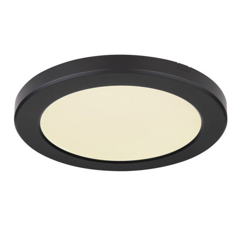Plastikowy plafon sufitowy czarny, Cage, 18W, regulowany kolor LED Plastikowy plafon sufitowy czarny, Cage, 18W, regulowany kolor LED