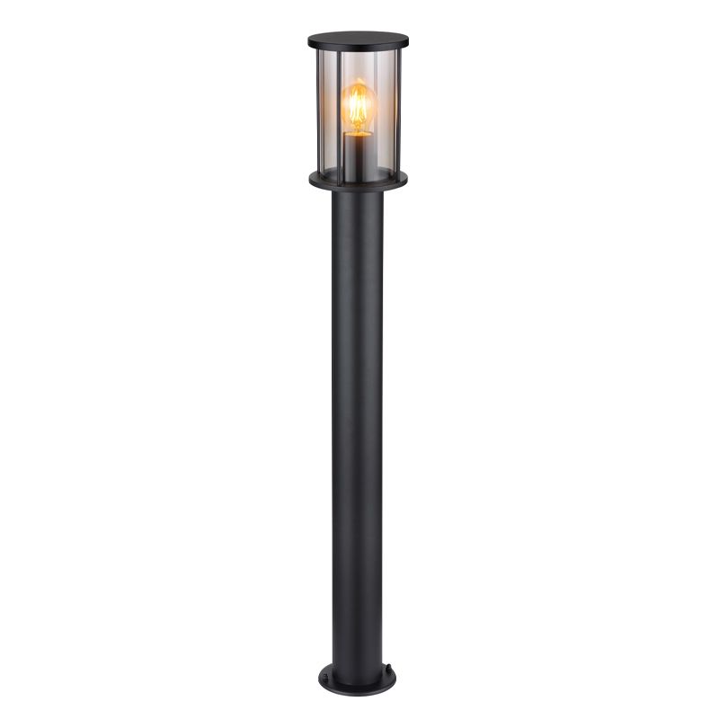 Stal Nierdzewna nowoczesna lampa zewnętrzna czarna, Kors, IP54 Stal Nierdzewna nowoczesna lampa zewnętrzna czarna, Kors, IP54