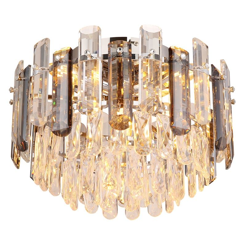 Akrylowa design lampa sufitowa chromowana, Payam