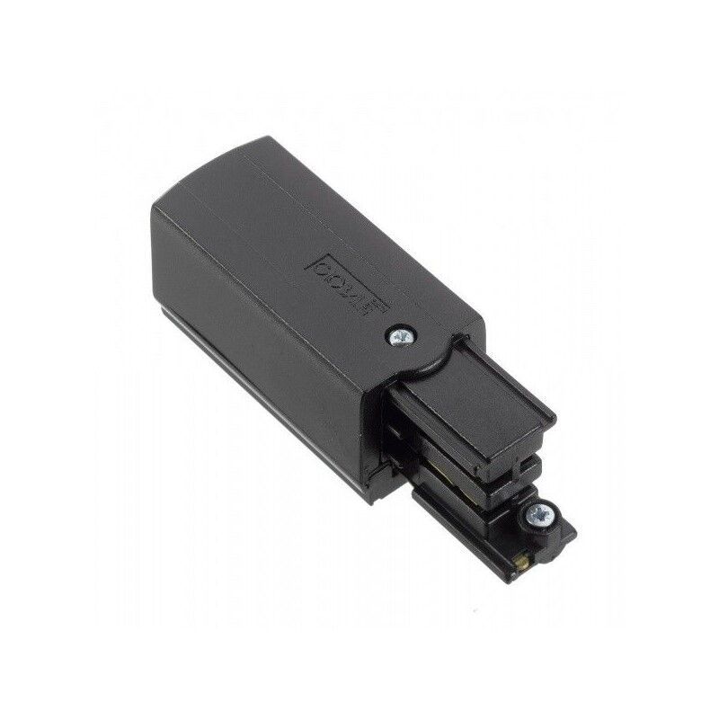 czarna puszka przyłączeniowa, uziemiona prawa, 3-fazowa