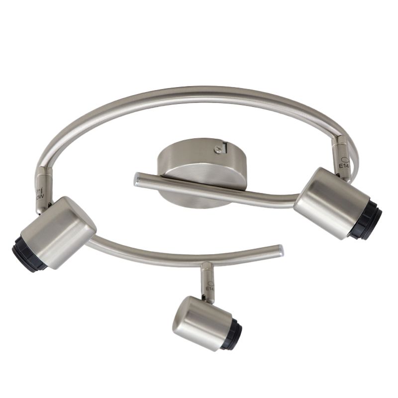 Aluminiowa rozeta do lamp srebrna, Rika