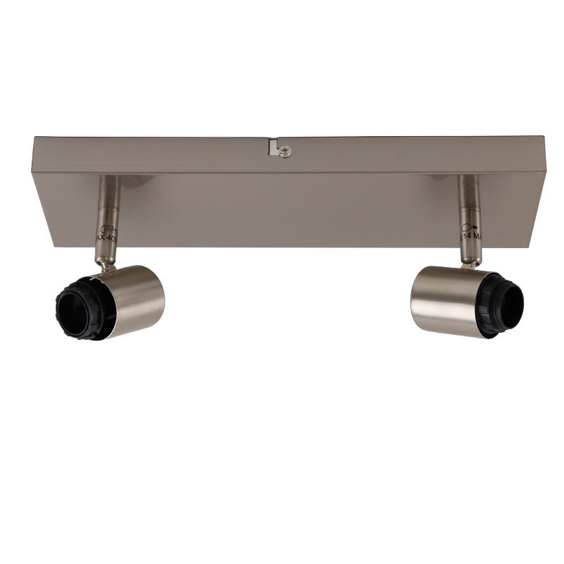 Aluminiowa rozeta do lamp srebrna, Rika