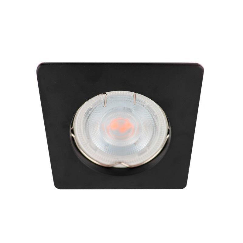 Metalowa oprawa sufitowa wpuszczana czarna, Filo