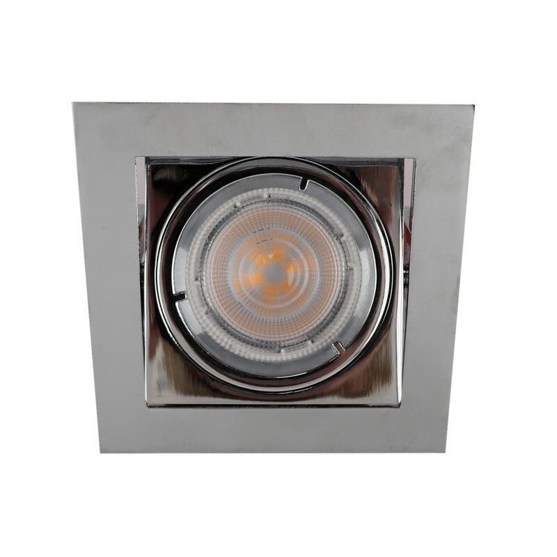 Metalowa oprawa sufitowa wpuszczana chromowana, Filo Metalowa oprawa sufitowa wpuszczana chromowana, Filo