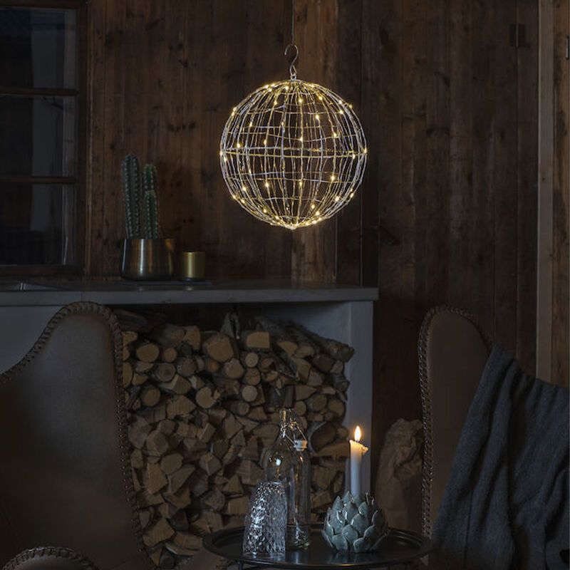 Plastikowa Boże Narodzenie żarówka bożonarodzeniowa srebrna, Bol, 1,5W, 2700K LED Plastikowa Boże Narodzenie żarówka bożonarodzeniowa srebrna, Bol, 1,5W, 2700K LED