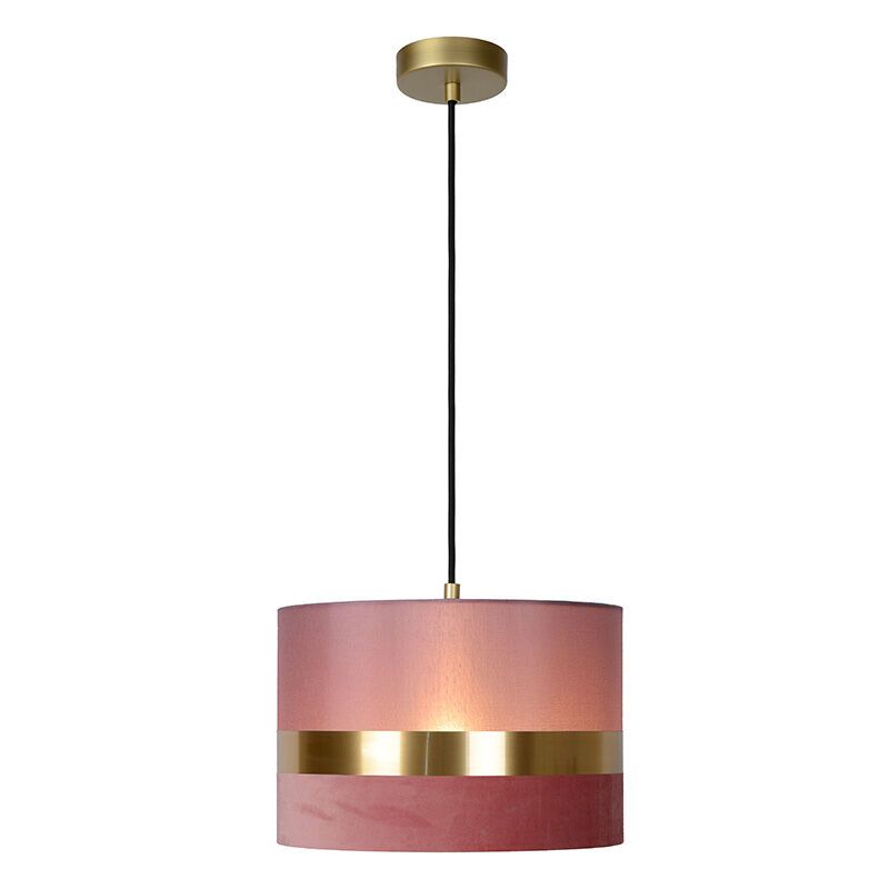 Różowa lampa wisząca retro, Extravaganza Tusse Różowa lampa wisząca retro, Extravaganza Tusse